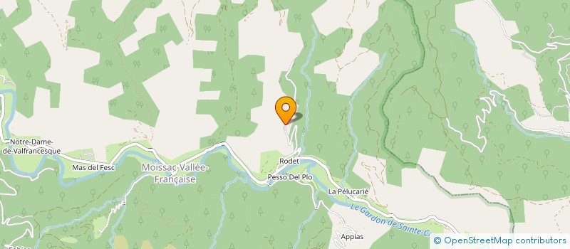 localisation de l'entreprise MADAME LUKAY N'ZAMBA  MOISSAC-VALLEE-FRANCAISE