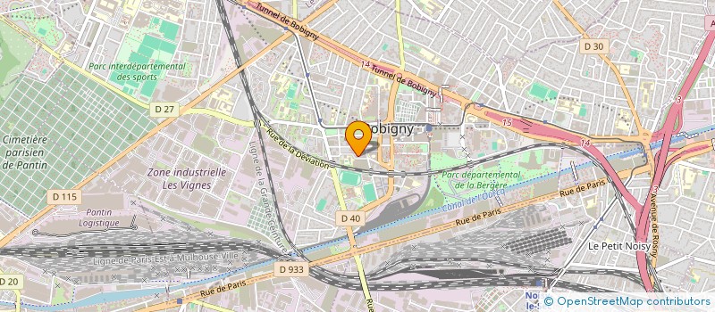 localisation de l'entreprise MADAME LUKI MBEMBA  BOBIGNY