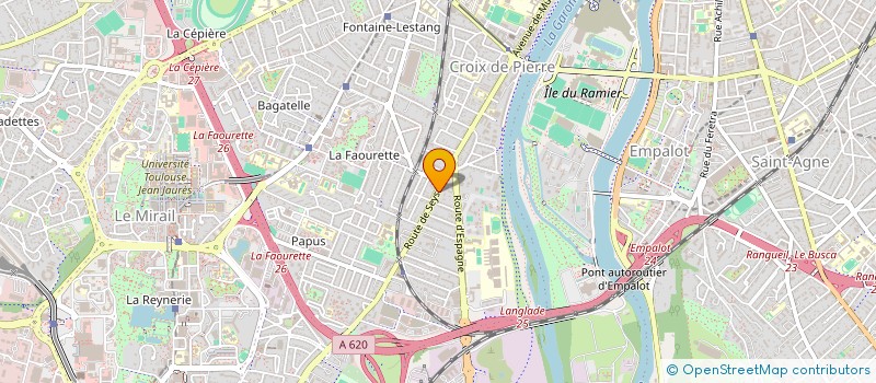 localisation de l'entreprise MADAME LULETTE DELARD à TOULOUSE