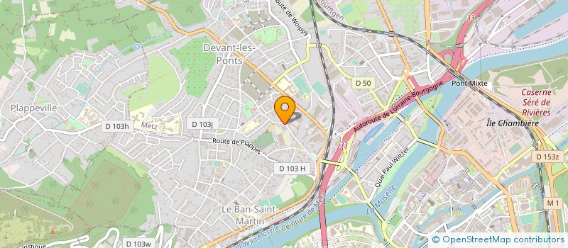 localisation de l'entreprise MADAME LULIIA SHCHERBYNA  METZ