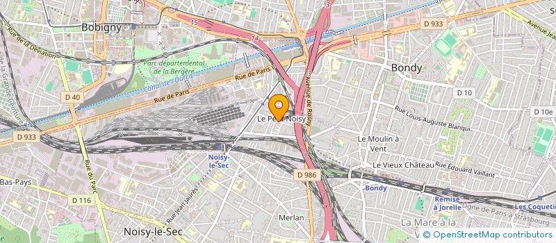 localisation de l'entreprise MADAME LUMELIA TURLAS à NOISY-LE-SEC
