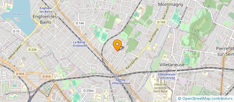 localisation de l'entreprise MADAME LUMIERE NDOY-FOUMOUKOY-KASANGO  DEUIL-LA-BARRE