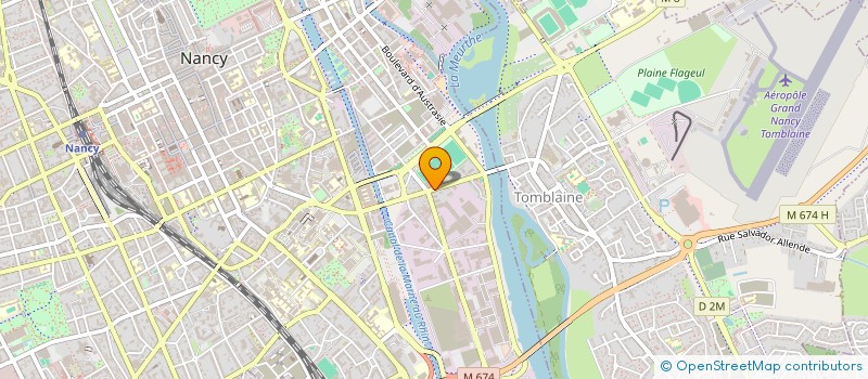 localisation de l'entreprise MADAME LUMINITA AVADANEI  NANCY