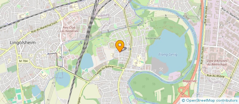 localisation de l'entreprise MADAME LUMINITA BAICU  OSTWALD