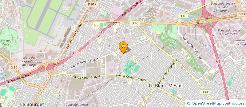 localisation de l'entreprise MADAME LUMINITA POPA à LE BLANC-MESNIL