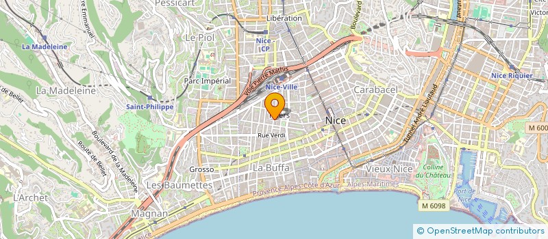 localisation de l'entreprise MADAME LUMINITA TURCANU à NICE