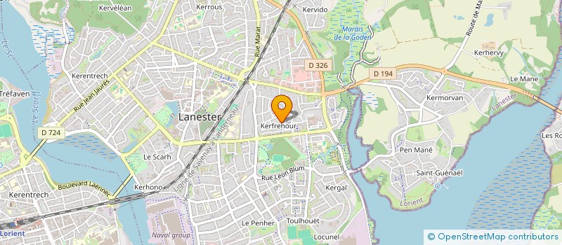 localisation de l'entreprise MADAME LUMTURIE CELA  LANESTER