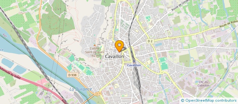 localisation de l'entreprise MADAME LUNA ARAGONA  CAVAILLON