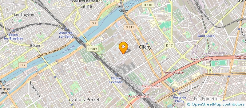 localisation de l'entreprise MADAME LUNA ARMAND  CLICHY