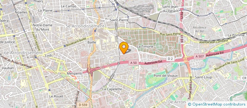 localisation de l'entreprise MADAME LUNA ARNOLD à MARSEILLE