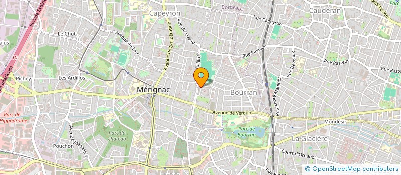 localisation de l'entreprise MADAME LUNA BARRET--NOYER  MERIGNAC