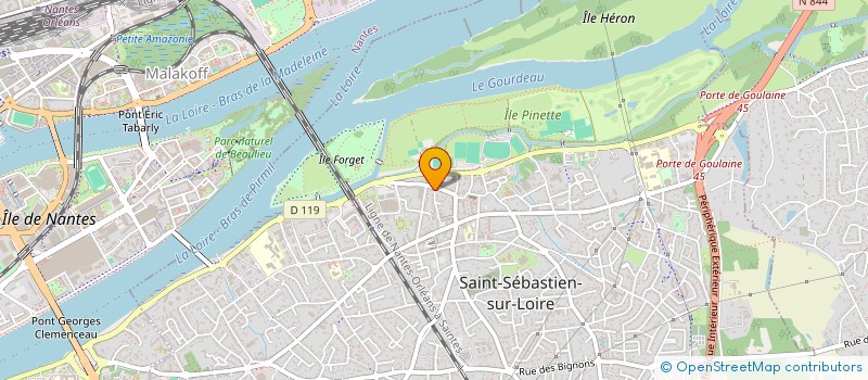 localisation de l'entreprise MADAME LUNA BAUD  SAINT-SEBASTIEN-SUR-LOIRE