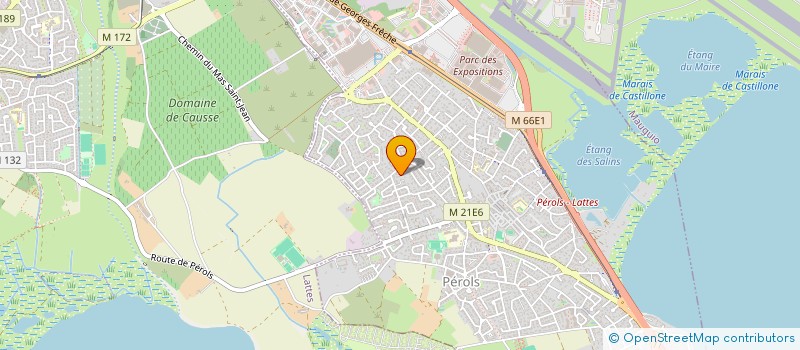 localisation de l'entreprise MADAME LUNA BERRIEX  PEROLS