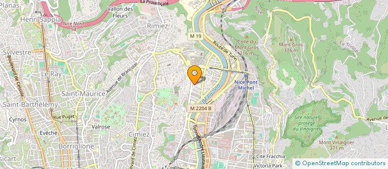 localisation de l'entreprise MADAME LUNA BOTTERO à NICE