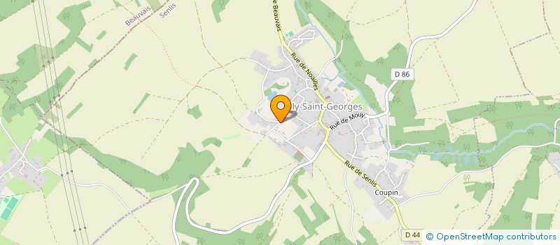 localisation de l'entreprise MADAME LUNA BOUCHON  ULLY ST GEORGES