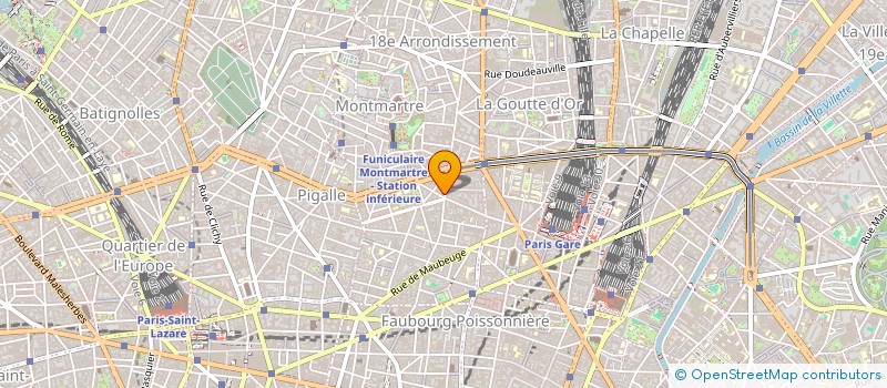 localisation de l'entreprise MADAME LUNA CLEMENT  PARIS