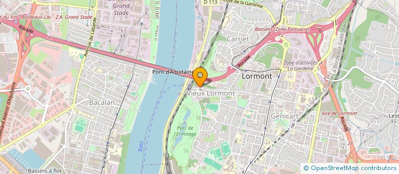 localisation de l'entreprise MADAME LUNA COCHARD  LORMONT