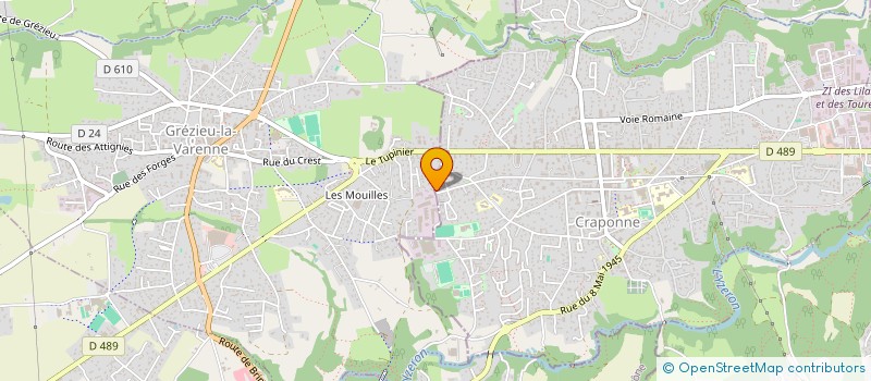 localisation de l'entreprise MADAME LUNA COSI  GREZIEU-LA-VARENNE