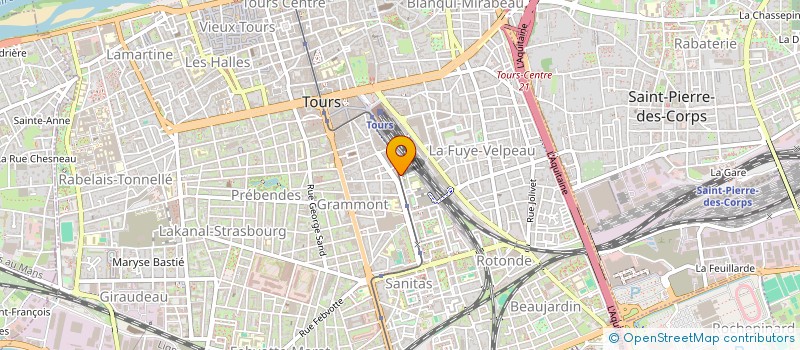 localisation de l'entreprise MADAME LUNA DAHER  TOURS