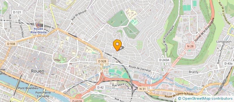 localisation de l'entreprise MADAME LUNA DEMARET à ROUEN
