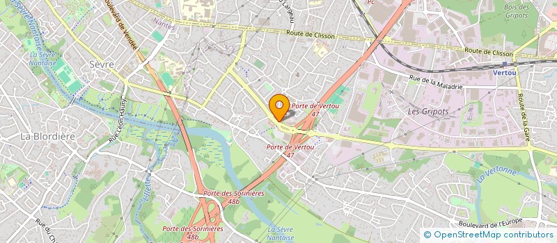 localisation de l'entreprise MADAME LUNA DUROCH  VERTOU