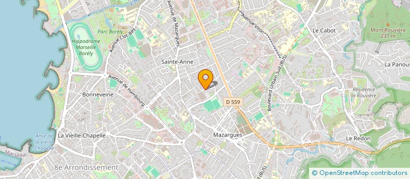 localisation de l'entreprise MADAME LUNA ESTEVAN  MARSEILLE