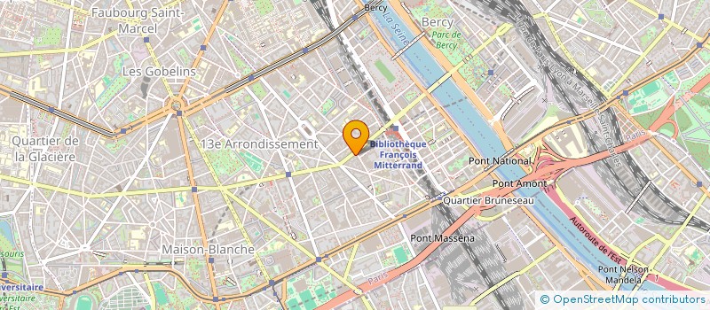 localisation de l'entreprise MADAME LUNA ETCHART  PARIS 13