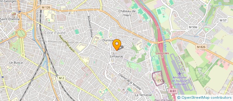 localisation de l'entreprise MADAME LUNA FARENC  TOULOUSE