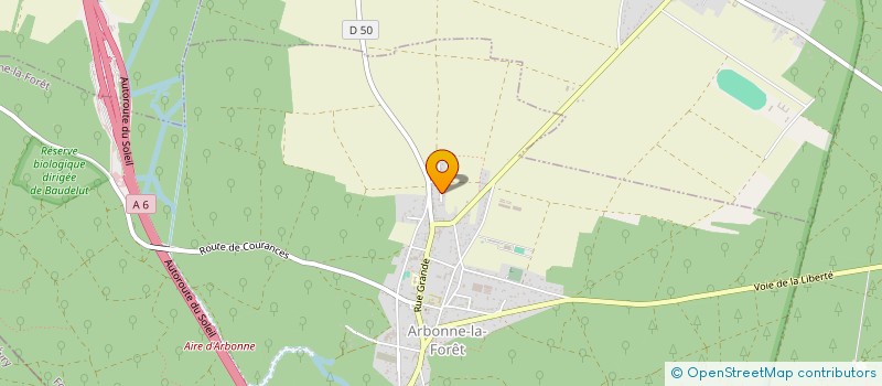 localisation de l'entreprise MADAME LUNA FERNANDES PEIXOTO  ARBONNE-LA-FORET