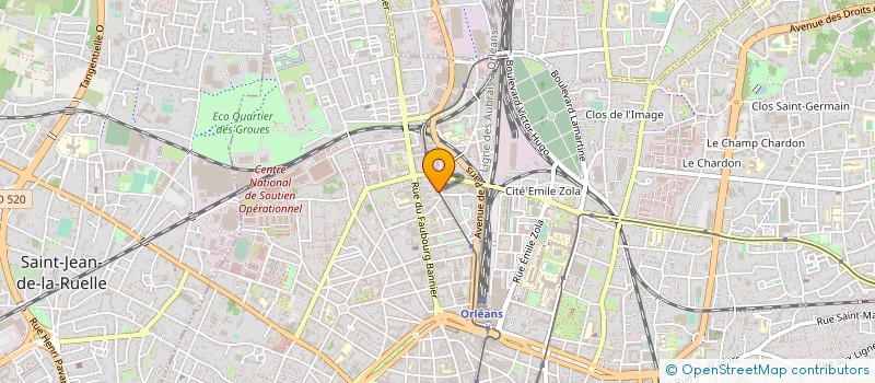 localisation de l'entreprise MADAME LUNA GANI à ORLEANS
