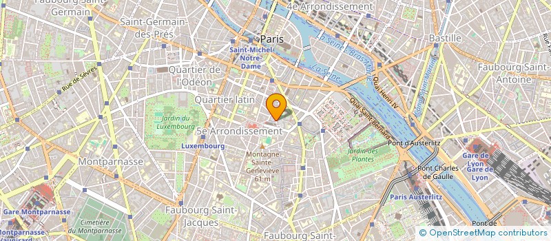 localisation de l'entreprise MADAME LUNA GILLES  PARIS