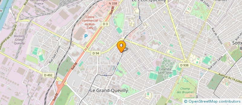 localisation de l'entreprise MADAME LUNA JADIBA  LE GRAND-QUEVILLY