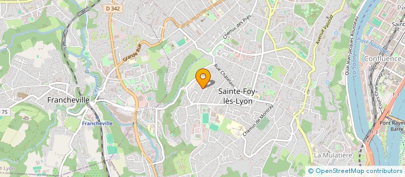 localisation de l'entreprise MADAME LUNA JOUSSELME  SAINTE-FOY-LES-LYON