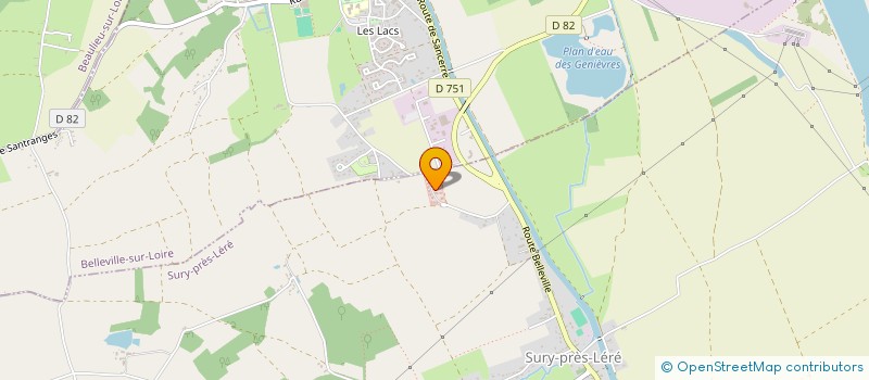 localisation de l'entreprise MADAME LUNA LANNE  SURY-PRES-LERE