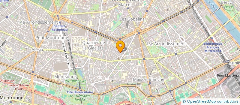 localisation de l'entreprise MADAME LUNA LE FUR  PARIS