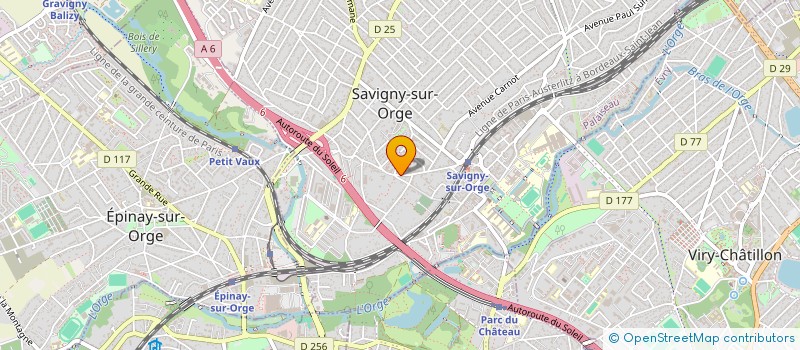 localisation de l'entreprise MADAME LUNA LEROY à SAVIGNY-SUR-ORGE
