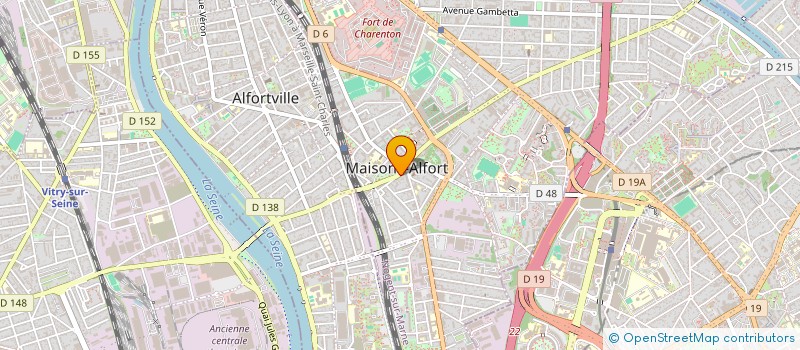 localisation de l'entreprise MADAME LUNA MARIN  MAISONS-ALFORT