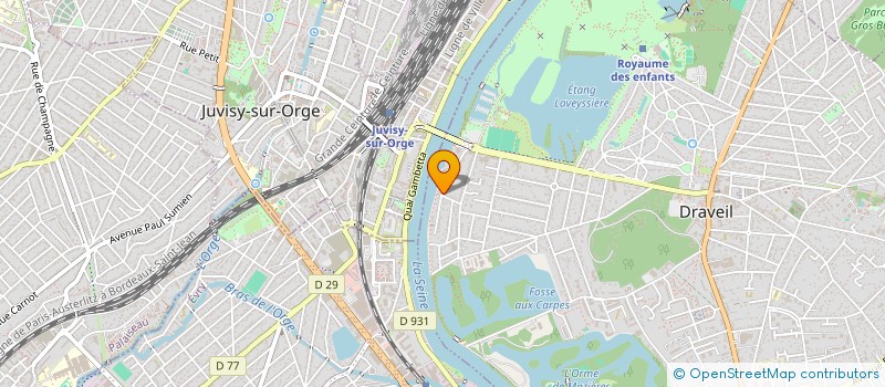 localisation de l'entreprise MADAME LUNA MERCADO à DRAVEIL