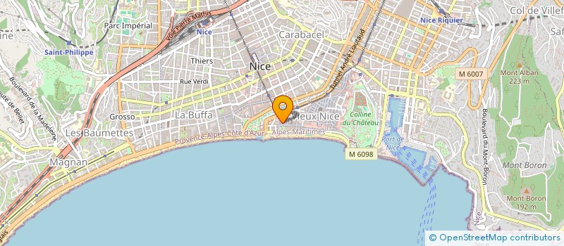 localisation de l'entreprise MADAME LUNA PAKDAMAN  NICE