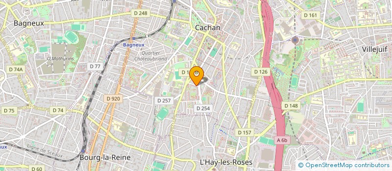 localisation de l'entreprise MADAME LUNA PLANTIER  CACHAN