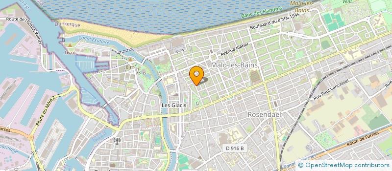 localisation de l'entreprise MADAME LUNA POSTEL à DUNKERQUE