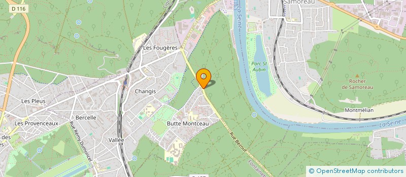 localisation de l'entreprise MADAME LUNA POUPARD  AVON