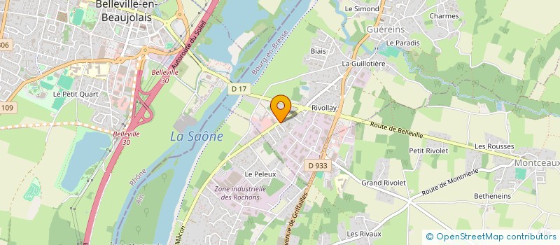 localisation de l'entreprise MADAME LUNA PRELOT à GUEREINS