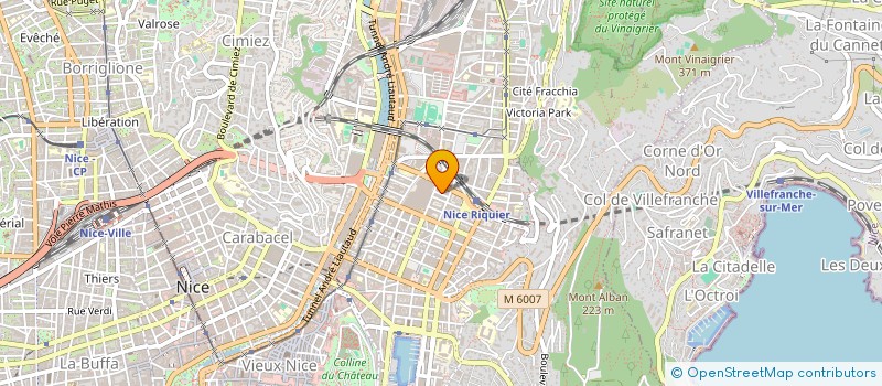 localisation de l'entreprise MADAME LUNA RESTANI à NICE