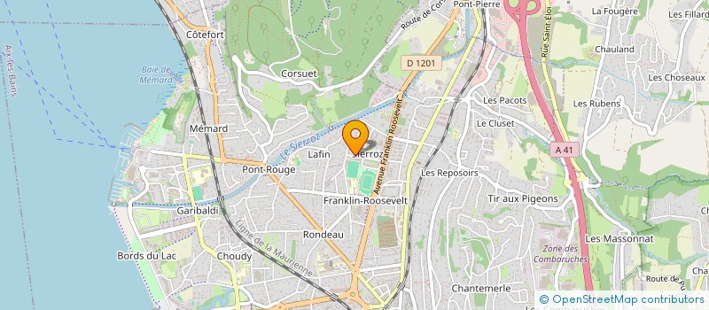 localisation de l'entreprise MADAME LUNA SCHAUER  AIX-LES-BAINS