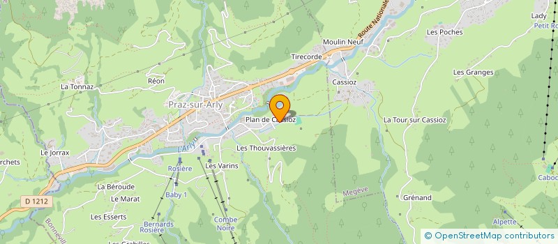 localisation de l'entreprise MADAME LUNA SERRANO  SALLANCHES