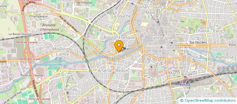 localisation de l'entreprise MADAME LUNA SIMONARD  RENNES