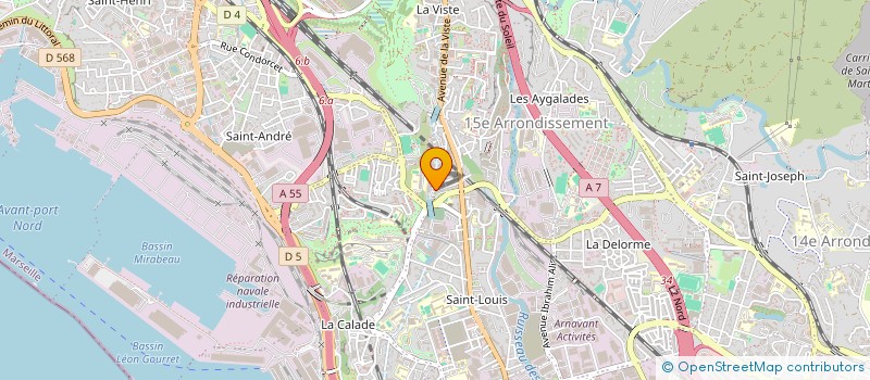 localisation de l'entreprise MADAME LUNA TORRES à MARSEILLE