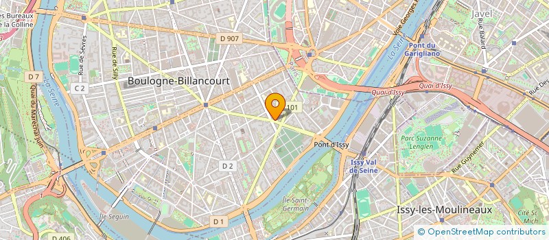 localisation de l'entreprise MADAME LUNA ZUIJDERWIJK à BOULOGNE-BILLANCOURT
