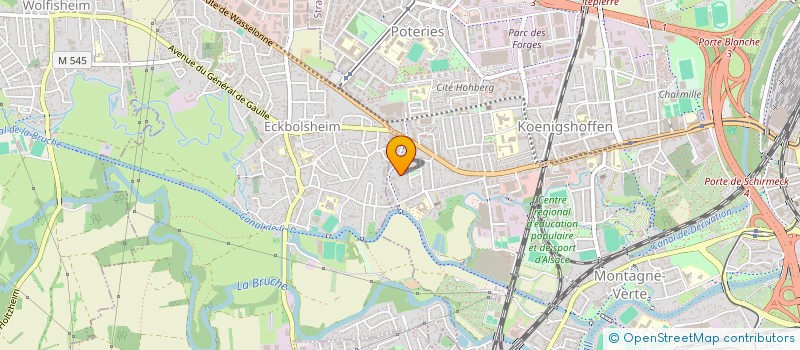localisation de l'entreprise MADAME LUNE EXAUCEE TAMBOUKIANGOU à STRASBOURG